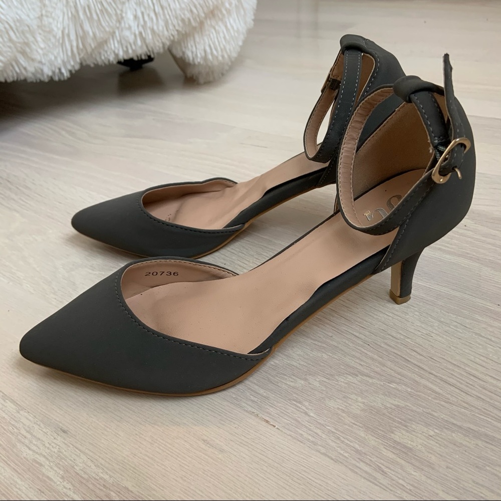 Dark Green Heels